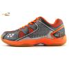 Yonex All England 15 Orange Grey Badminton Shoes In-Court With Tru Cushion Technology